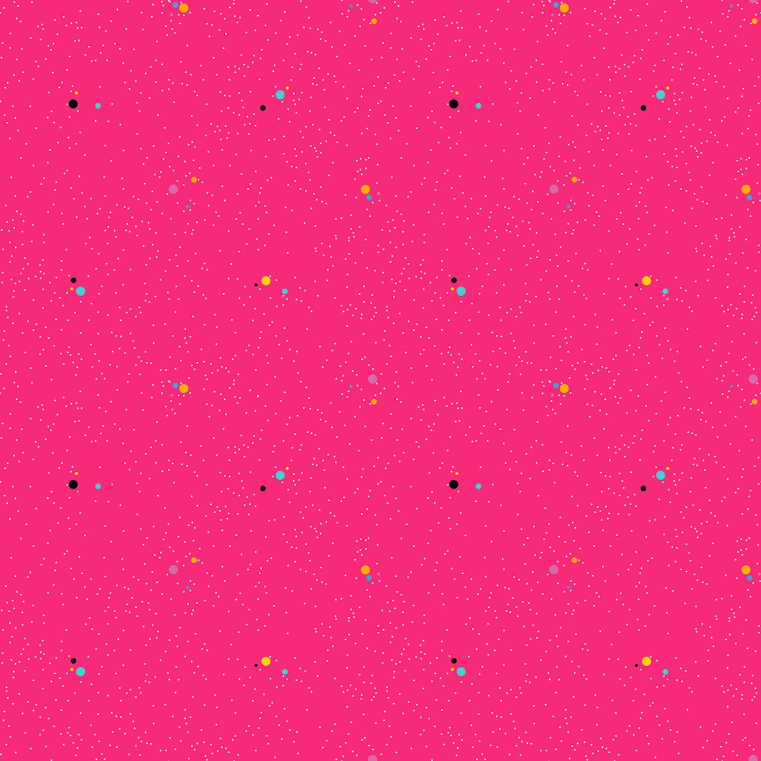 Hot Pink - Color Wall Dots